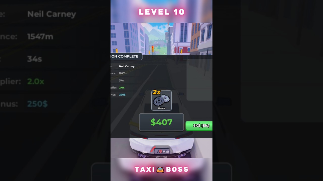 получить МЕХАНИЗМ ДОСТАВКИ МЕХАНИКА Выполнить задание ур. 10🚖 Видео шорт по Такси Босс 