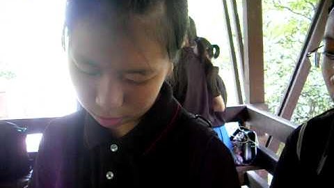 Carrying out our experiment using the datalogger.