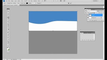 How to make a curved header for your website using photoshop CS4 [HD]