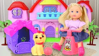 Играем в куклы - Мама и дочка заводят собачку. Видео для девочек Играем в куклы - Мама и дочка заводят собачку. Видео для девочек