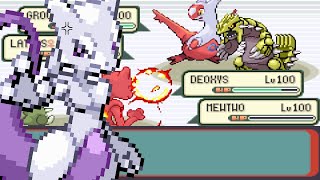 Pokemon Emerald wi-fi Battle Yus vs Milo (Double UBERS) BOOM!!