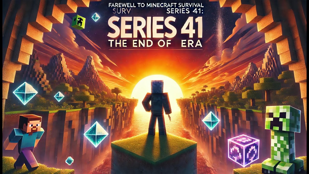 THE END OF THE SERIES *MINECRAFT SURVIVAL SERIES* (EP 41) - YouTube