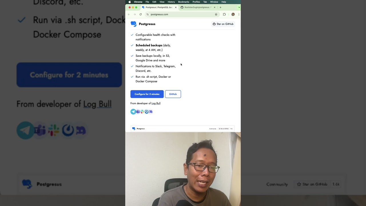 POSTGRESUS - Backup PostgreSQL Jadi Mudah! 🚀