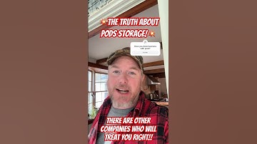 The harsh truth about pods #storage and moving. Are they really the worst company in the USA?