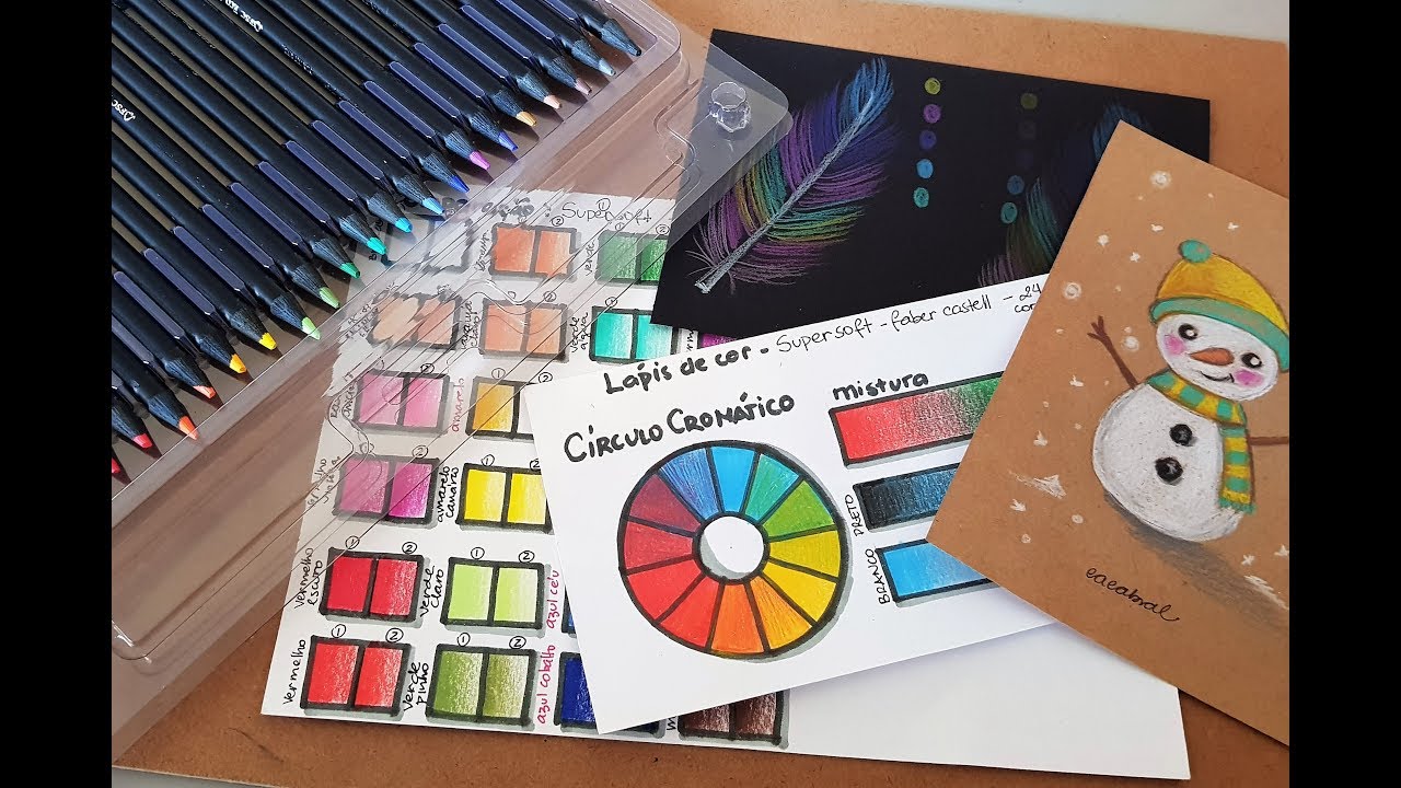 Review Lápis de Cor SuperSoft Faber- Castell