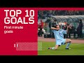 TOP 10 GOALS - First minute goals | Schöne, Van der Meijde, Bogarde & more