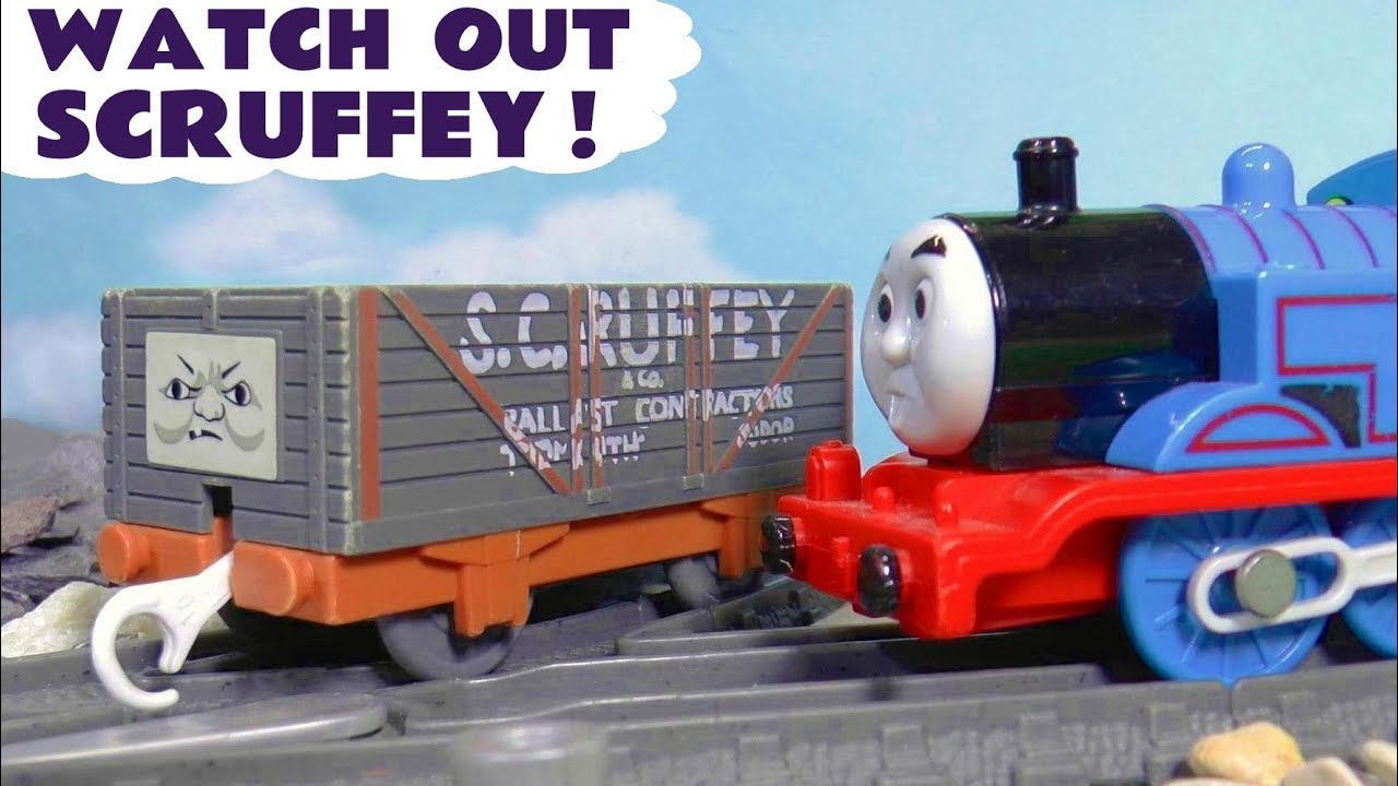 Scruffey and the Troublesome Trucks cause Problems for Thomas