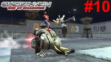 Spider-Man Web Of Shadows Gameplay #10 [Riding The Rhino!]