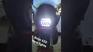bmw 650 new lights
