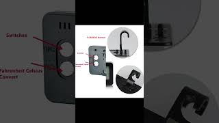 New Household Thermometer And Hygrometer Digital Digital Multi-