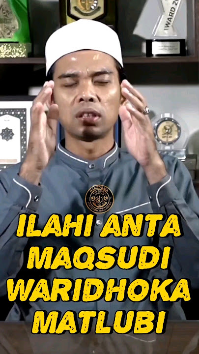 Ilahi Anta Maqsudi Waridhoka Matlubi‼️UAS #uasofficial #uas #ridhoallah #dzikir #shorts #fyp #viral