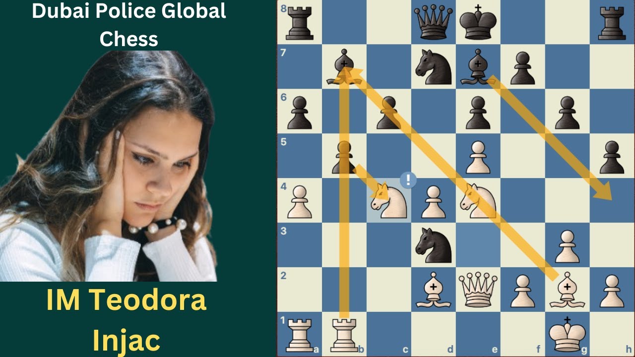 Teodora Injac Girl Power! IM Teodora Injac vs GM Hans Moke Niemann II Round 1 II ...