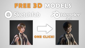 Sketchfab to Blender Addon 4.5 + Python Error Fix!! (Tutorial)
