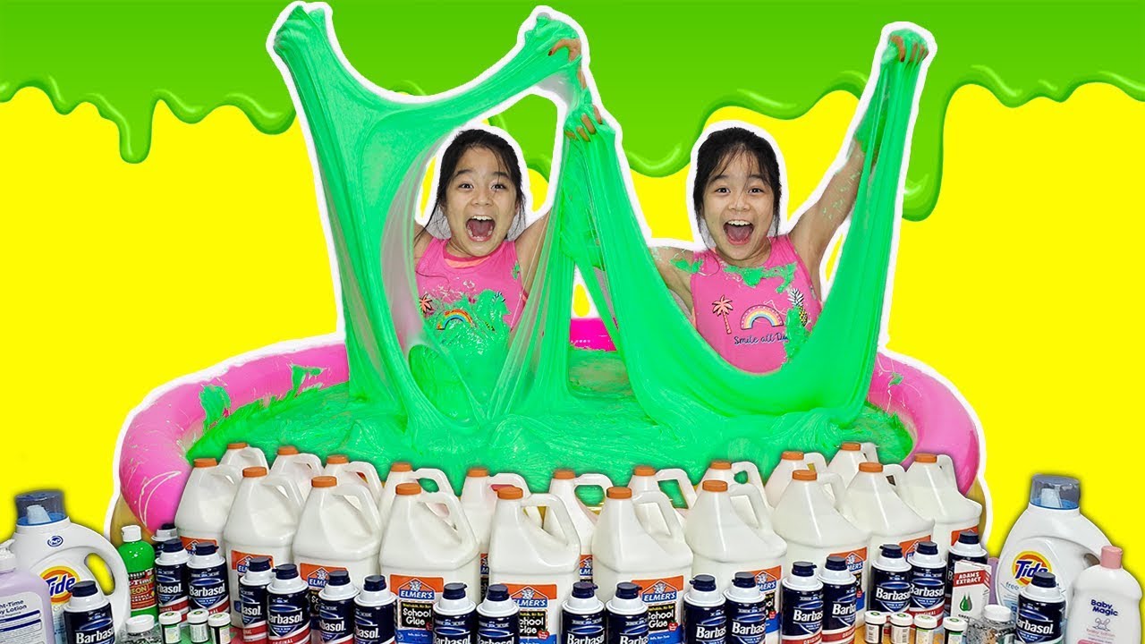 SUPER FLUFFY SLIME Tran Twins - YouTube.