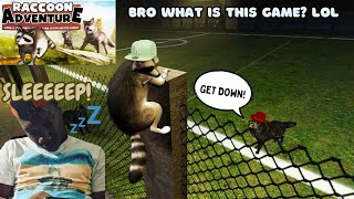 LIFE HARD OUT HERE FOR RACCOONS LOL (RACCOON ADVENTURE: ANIMAL CITY SIMULATOR GAMEPLAY) #animalcity