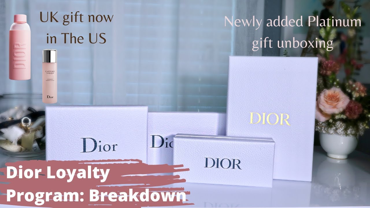 Dior Beauty Loyalty Program Breakdown + Newly added platinum gift