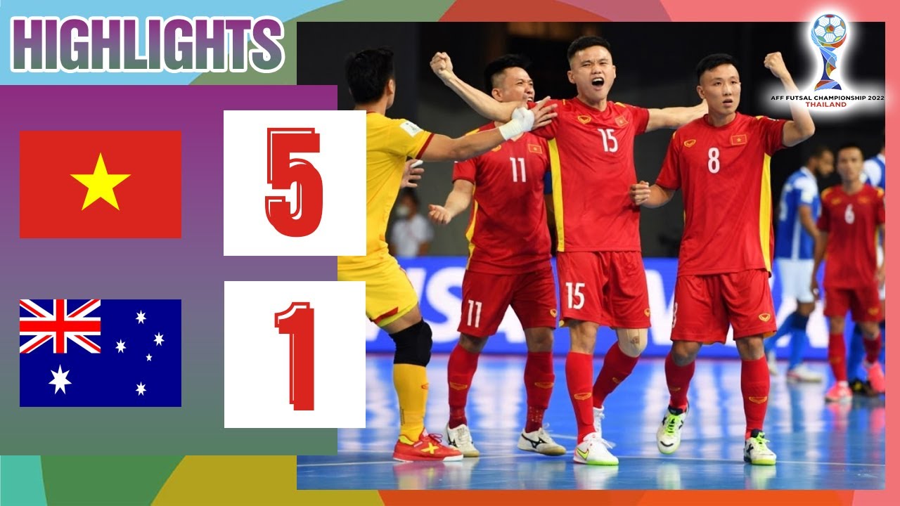 VIỆT NAM – AUSTRALIA: CUỐI TRẬN BÙNG NỔ, HỦY DIỆT 5 BÀN ĐẲNG CẤP | FUTSAL ĐÔNG NAM Á 2022