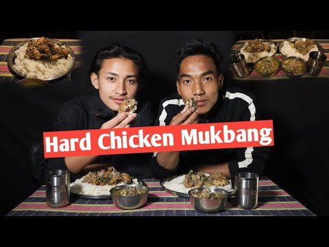 Hard Chicken mukbang with AK Longja /ei sirage laohaline over bridge kakhatlaga punishment ni kyna😀/