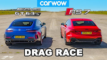Audi RS7 vs AMG GT 63S 4-Door: DRAG RACE