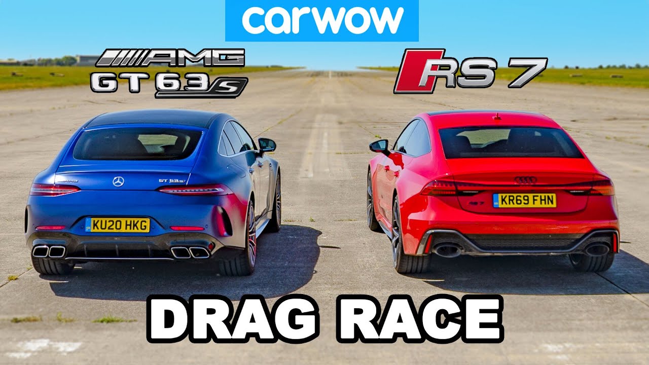 Audi RS7 vs AMG GT 63S 4-Door: DRAG RACE