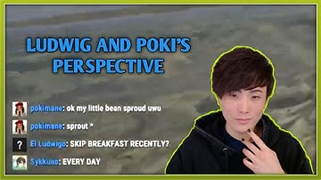 POV of Sykkuno, Ludwig & Pokimane on Sykkuno Calling Pokimane Her Queen | OTV Rust Server