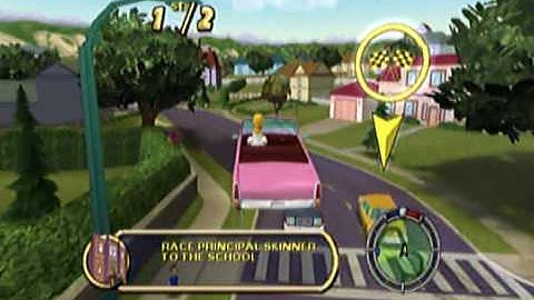 Simpsons: Hit and Run Playthrough Part 1