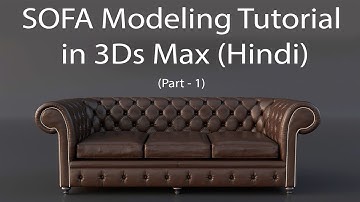 How to create Sofa Model in 3Ds Max I Part - 1 I 3Ds Max Tutorial I Technical Sarower