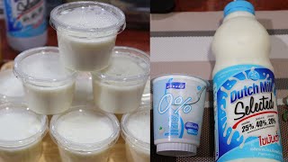 យាអួទឹកដោះគោជូរ - Yogurt Recipe | Samphos Cooking Food