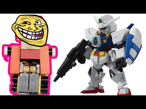 Đồ Chơi Xếp Hình LEGO Minecraft, Hoạt hình lego - Robot Mini Transformers . Bé Nguyên TV