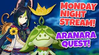 [Genshin] Monday Night Stream - Finally Doing The Aranara Quest! 💥[Vertical]