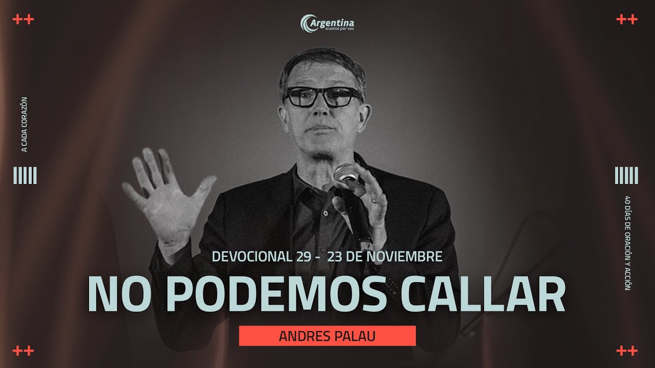 Día 29, 40 Días de Ayuno, Oración y Acción 2025 | Andrés Palau