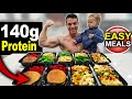 EASY HIGH PROTEIN MEAL PREP 2020 |減量＆amp;骨格筋を構築する！