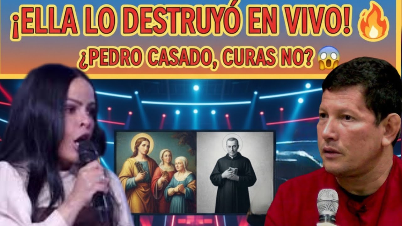 ​¡MOMENTO TENSO! 🛑 ELLA DESARMÓ AL PADRE LUIS TORO: 