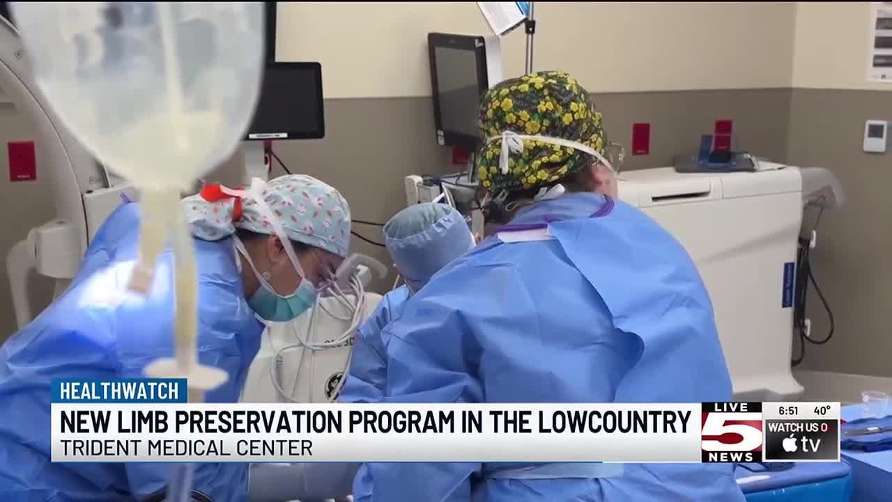VIDEO: Trident Medical Center doctor working to save limbs with preservation program