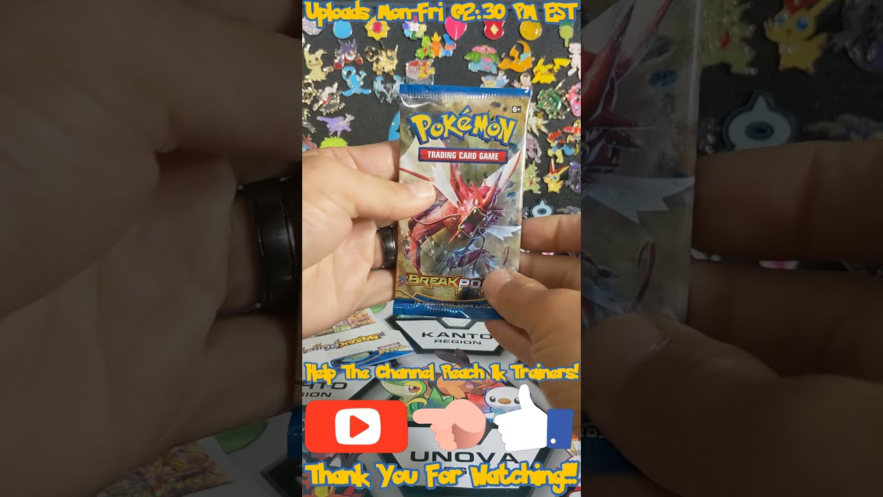 XY BreakPoint Shiny Mega Gyarados Booster Pack - MEGA EX!?!? - Pokémon Pack 