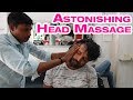 Astonishing Head and shoulder massage with neck cracking by Vikram | Indian Massage