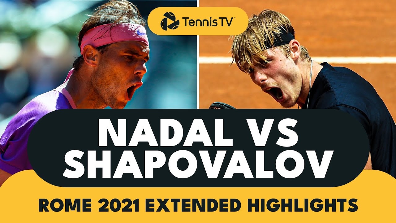 shapovalov nadal streaming