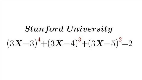 Can you Pass Stanford University Admission Interview ? ✍️🖋📘💙 #maths #education #algebra #math