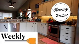 CLEANING ROUTINE Weekly