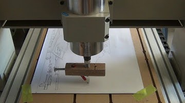 Monaro: CNC Router & Pen Holder Becomes Draw Plotter