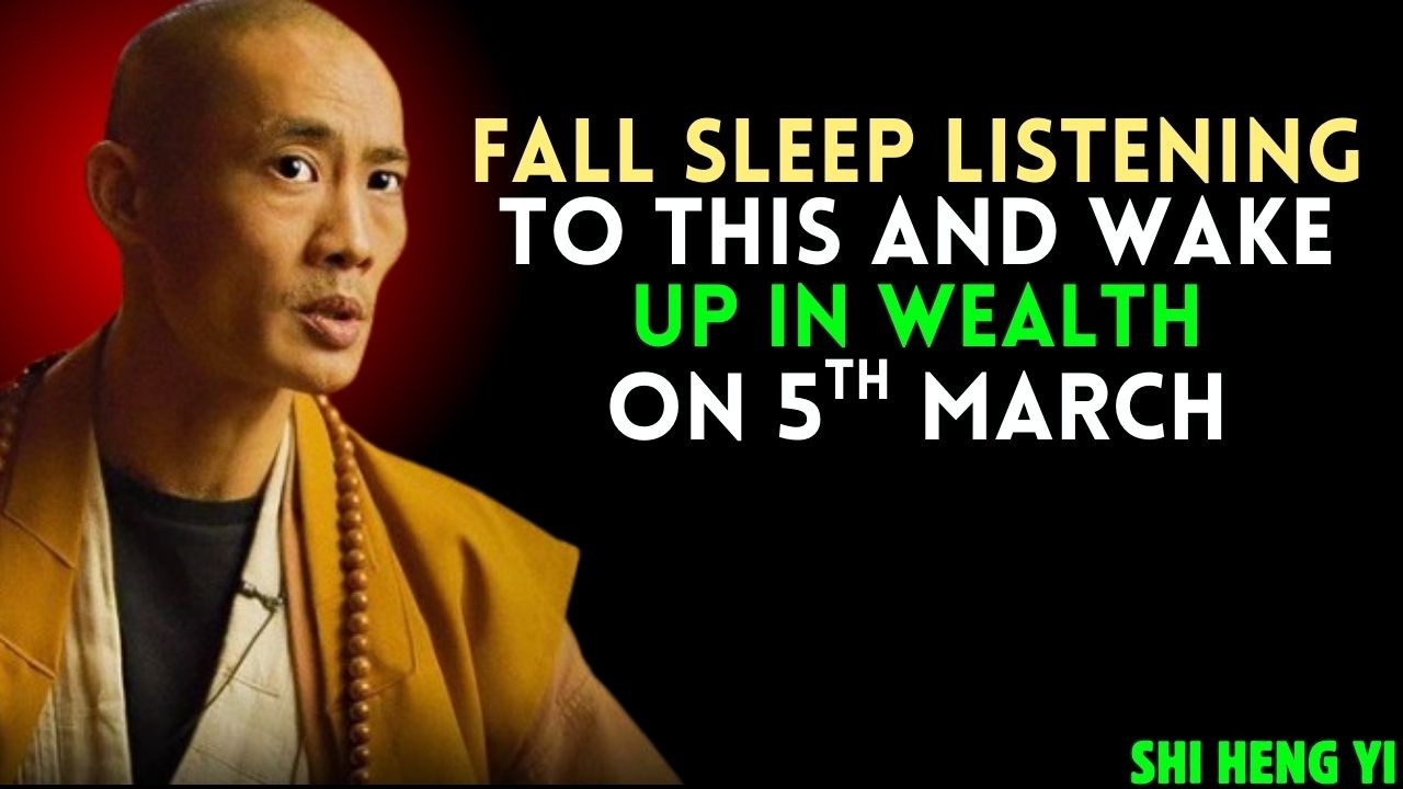 3 Hours of Sleep Meditation to Manifest Wealth Frequency | Shi Heng Yi