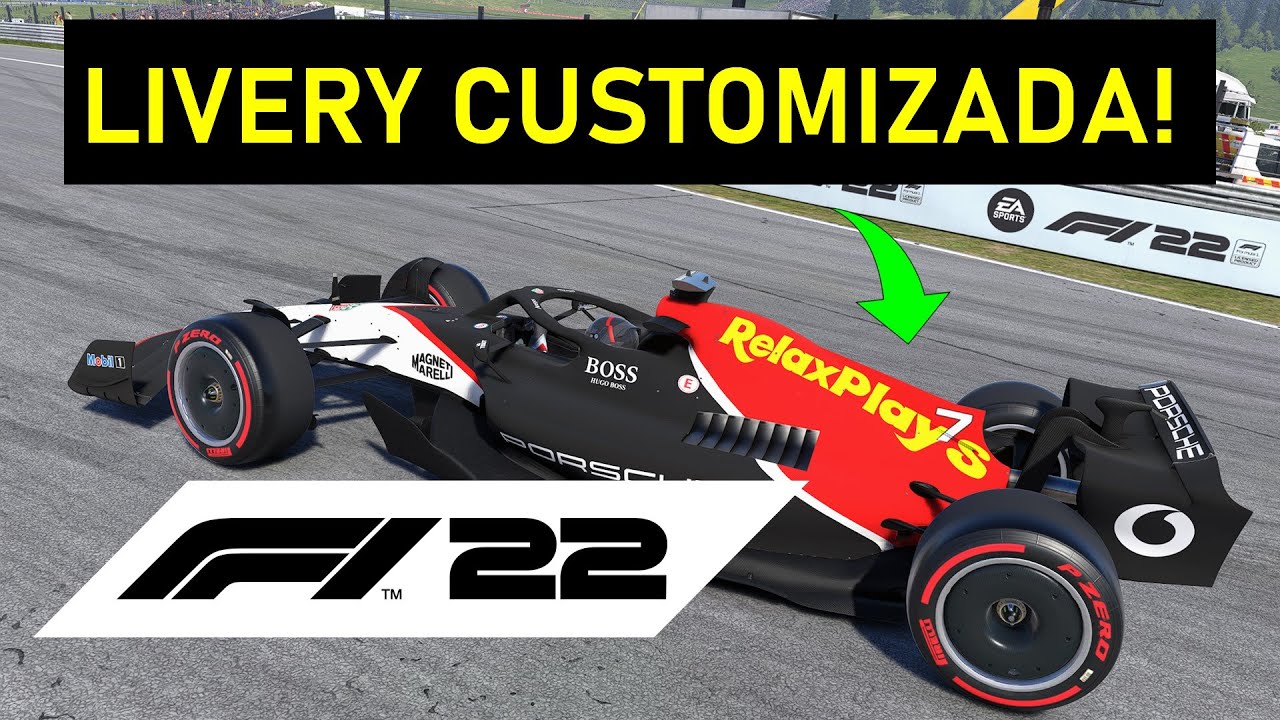 COMO INSTALAR UMA SKIN LIVERY CUSTOMIZADA NO F1 2022? 