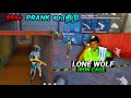 Lone wolf  free fire new mode game play tamil  lone wolf 999  tamil  funny commentry