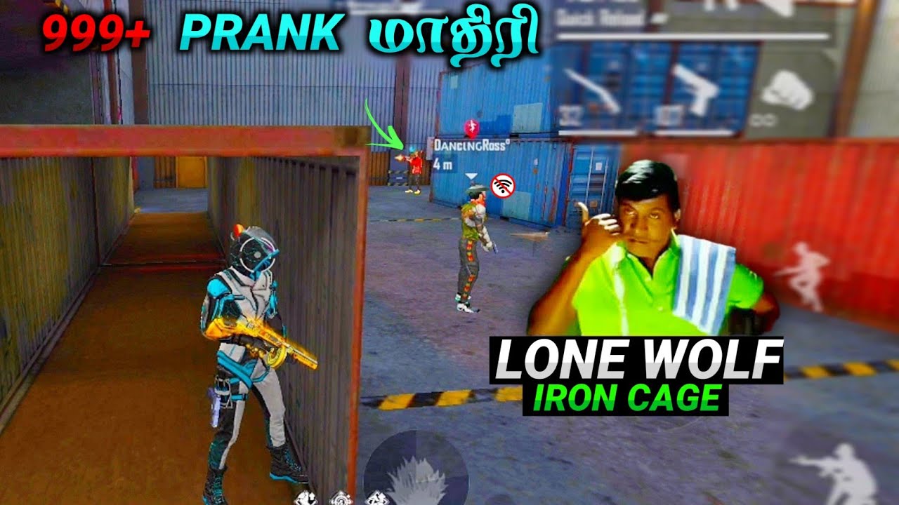 🐺Lone Wolf ||💥 Free Fire New Mode Game play Tamil || Lone Wolf 999+ மாதிரி Tamil || funny commentry