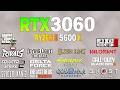 RTX 3060 + Ryzen 5 5600x - Test in 16 Games 1440p