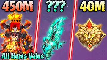 All Items Value list In Skyblock (june) || Blockman Go Skyblock || NO1ARYAN