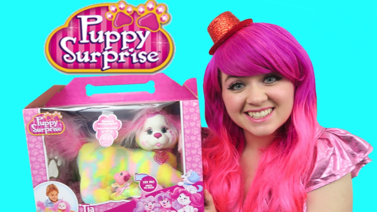 puppy paradise Puppy Surprise Tia & Her Puppies | TOY REVIEW | KiMMi THE CLOWN