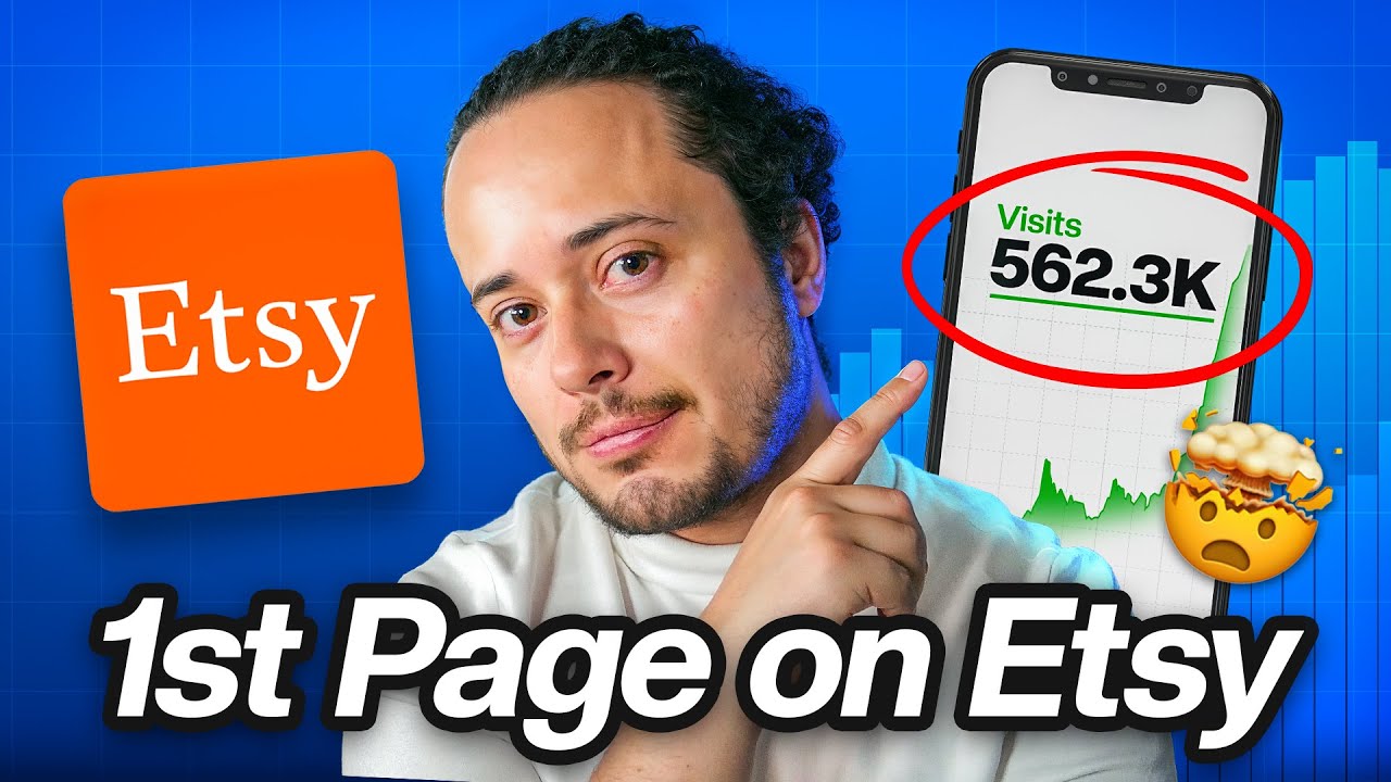 Rank #1 On Etsy's FIRST Page FAST! (No Skill)