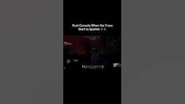 Rust Console When the Trees Start to Sparkle ✨🌲…#shorts #rust #rustconsole