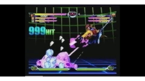 MvC2 Marvel vs Capcom 2 Dreamcast Bug/Glitch Video